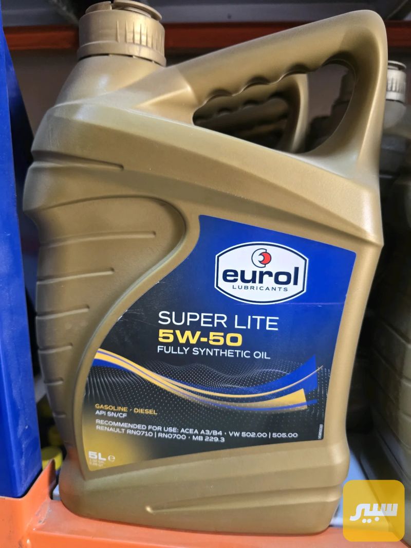 EUROL 5W50 SN 5L - الزيوت والسوائل
