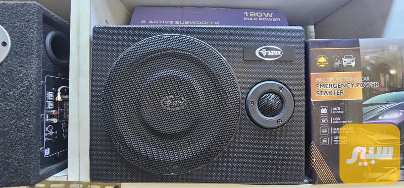 دمام اصلي ZSYX قياس ٨ انج دمام وصوت 120W حقيقي معة ملحقاته - الكهربائيات والحساسات