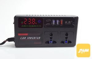 محول كهرباء للسيارة 24v-12v إلى 220v