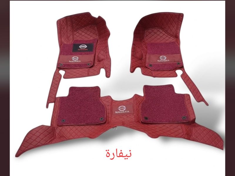 ارضيات احمر نيفارة - الدواخل والمقصورة - نيسان نافارا