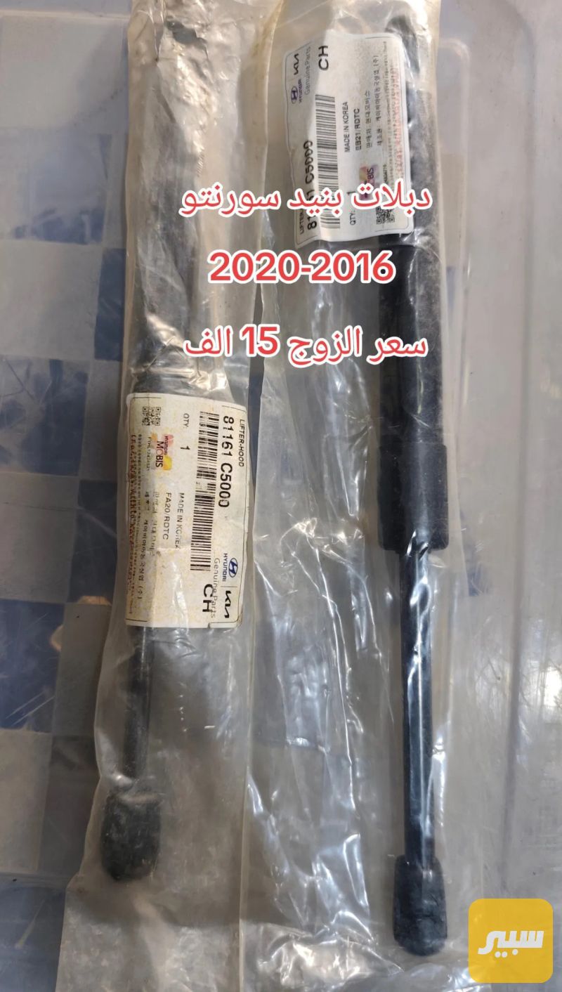 زوج دبلات بنيد سورنتو - البادي والهيكل الخارجي - كيا سورينتو