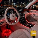 نشرة داخلية ٦ قطع RGB كل الالوان نضام تحكم عل تلفون - صورة 4