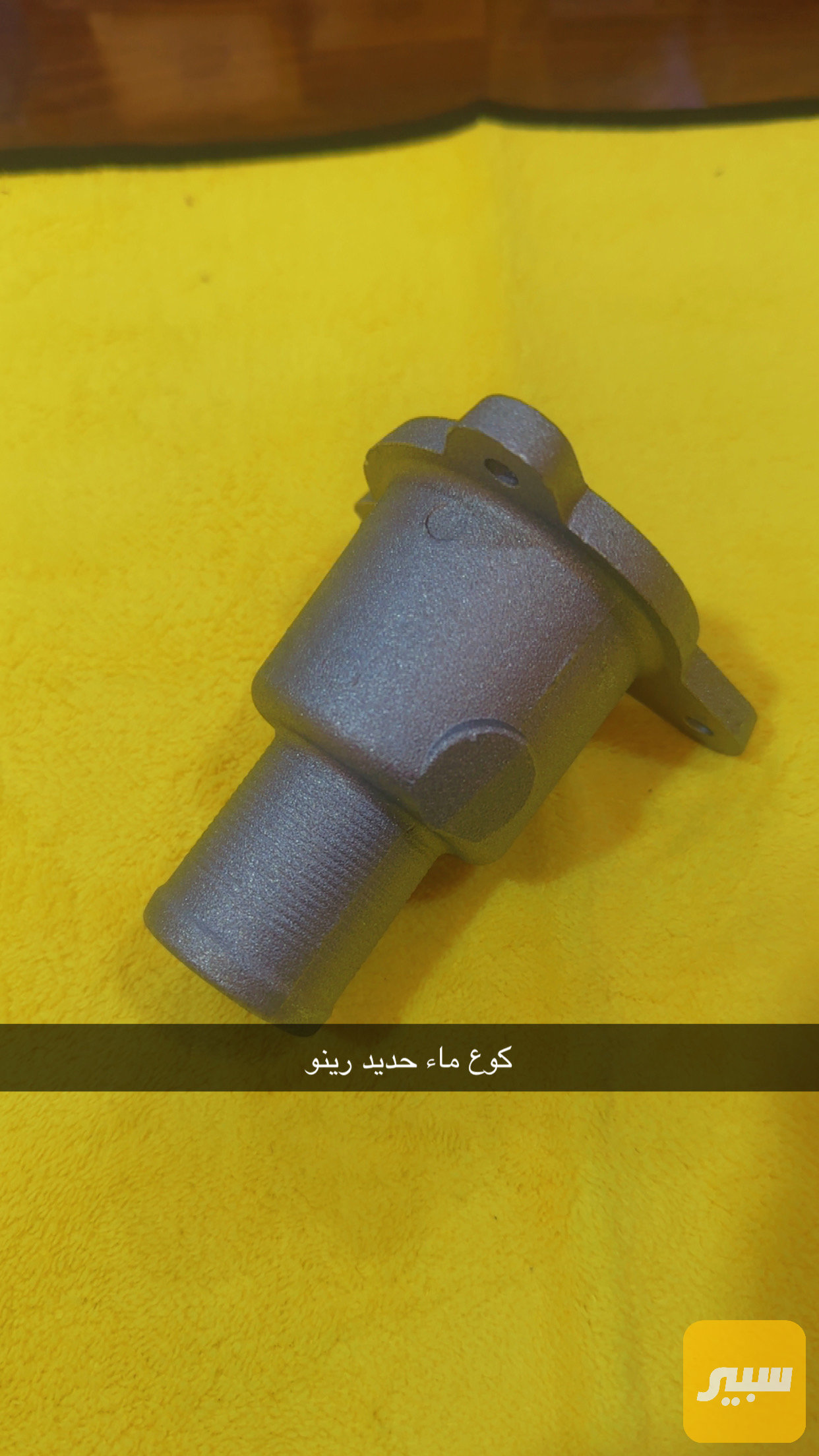 كوع ماء حديد رينو عام