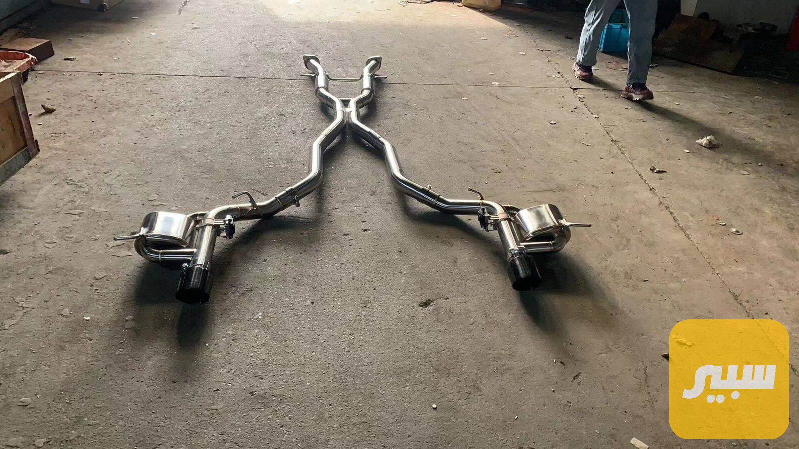 سستم اكزوز بورلا ديزاين 3 انش ريموت V6 و V8