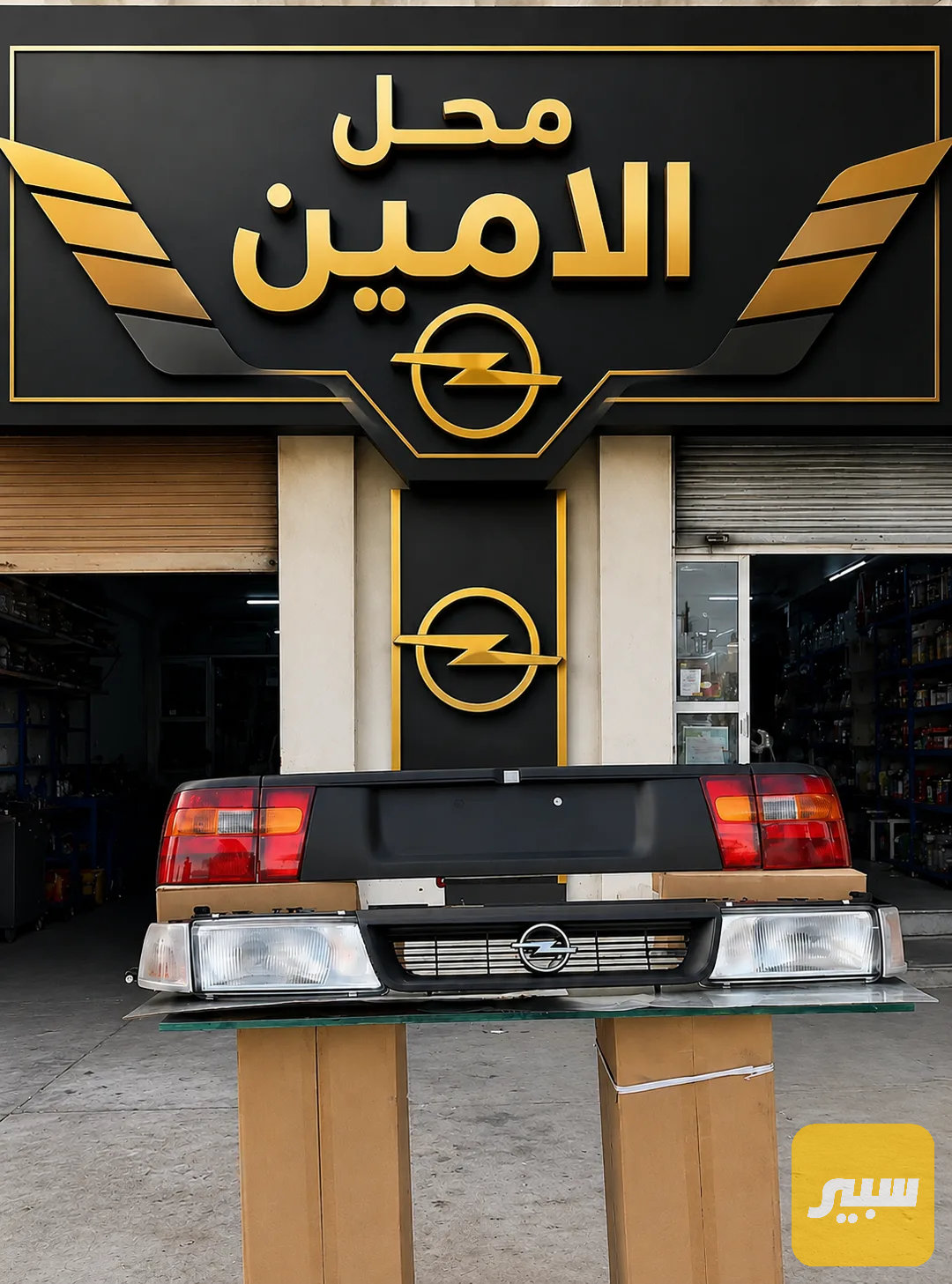 بجم امامي خلفي فكترا ٩٣ كامل