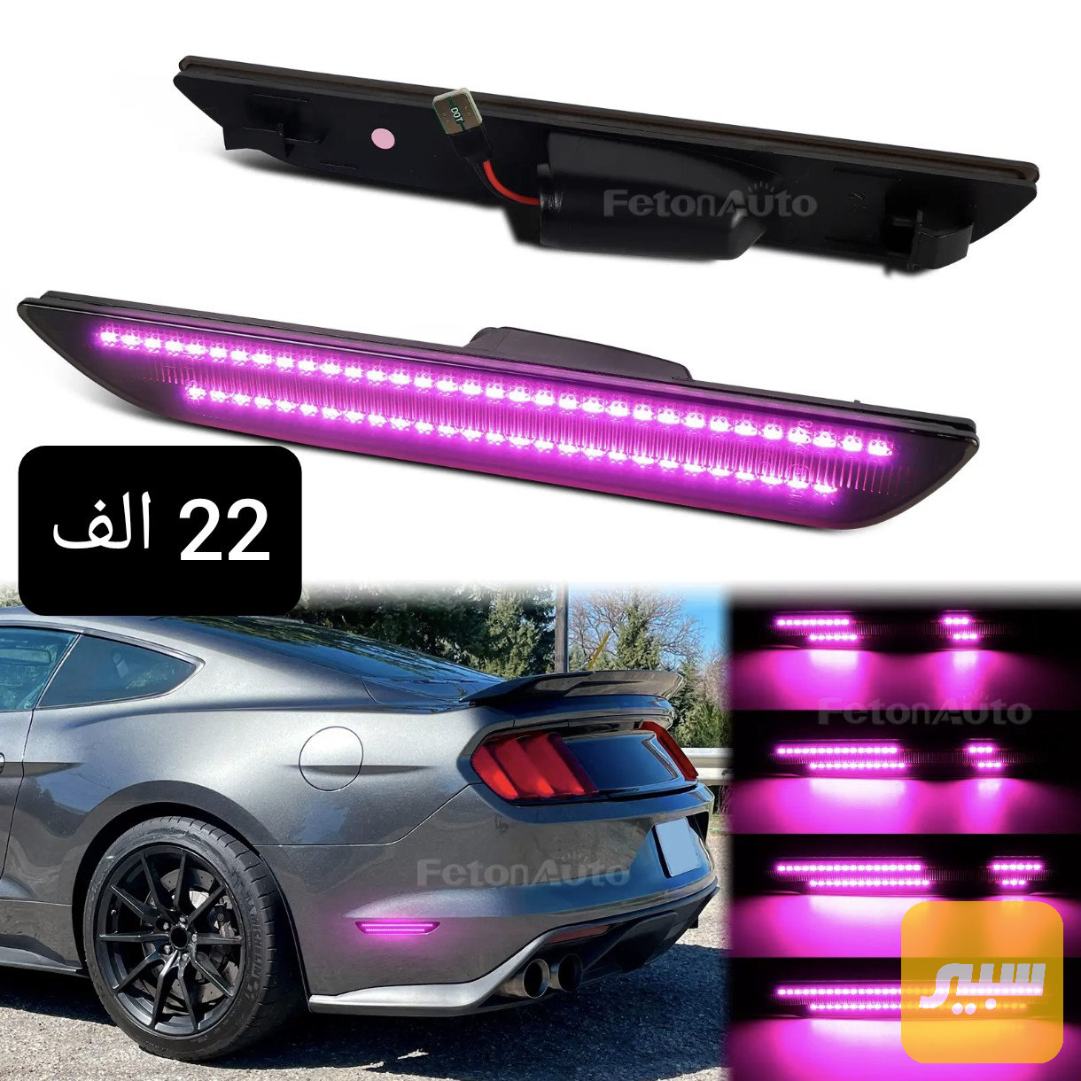لد جانبي فورد موستنك