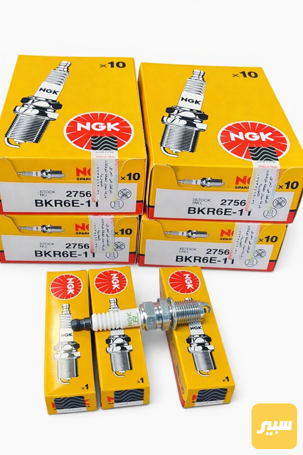 بلك 16 فحمه NGK الاصلي سعر الطخم
