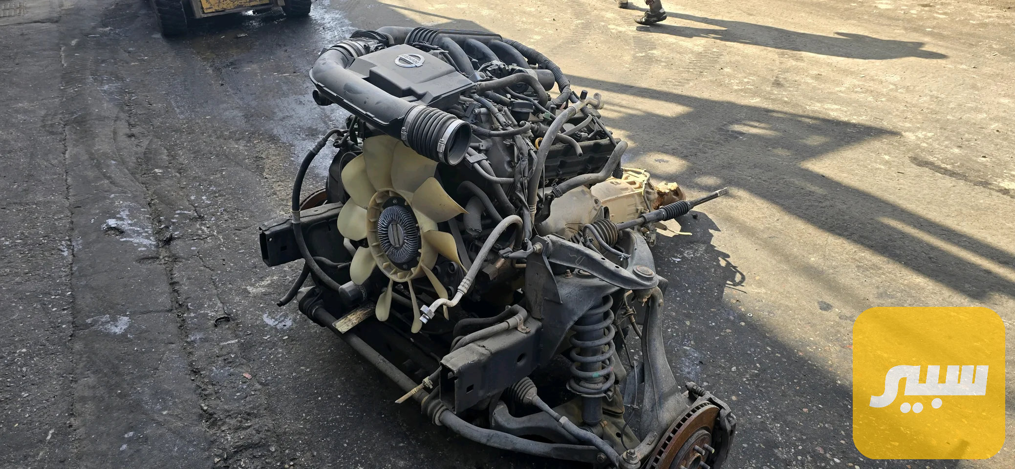 محرك نيسان بافندر واكسترا و فواتيره حجم 4000 من موديل 2006 الى موديل 2013