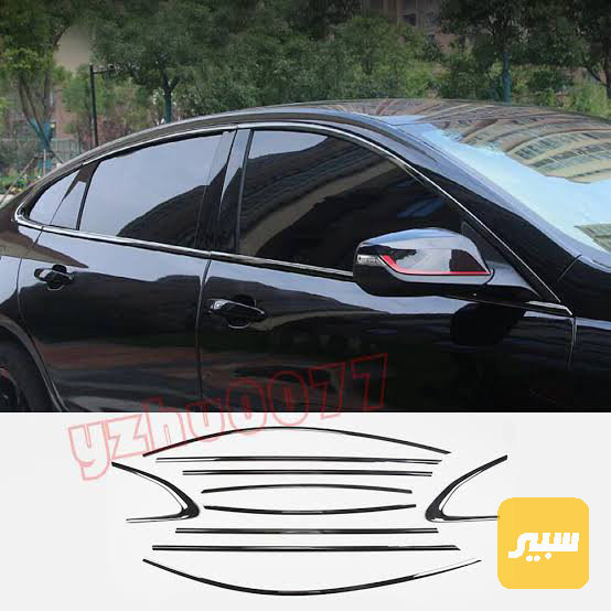 اطار جام اسود لماع شوفرليت ماليبو