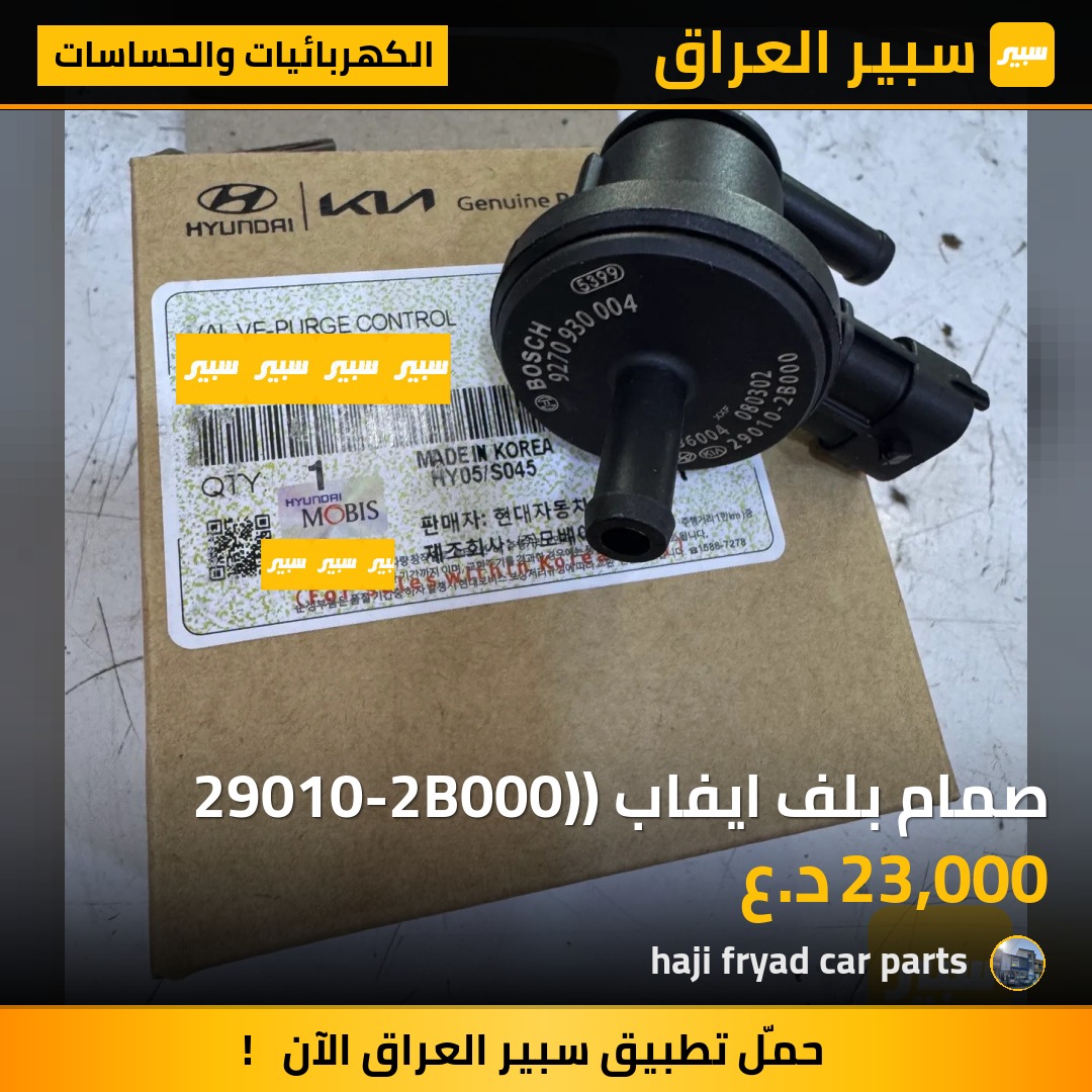 صمام بلف ايفاب (29010-2B000) | سبير
