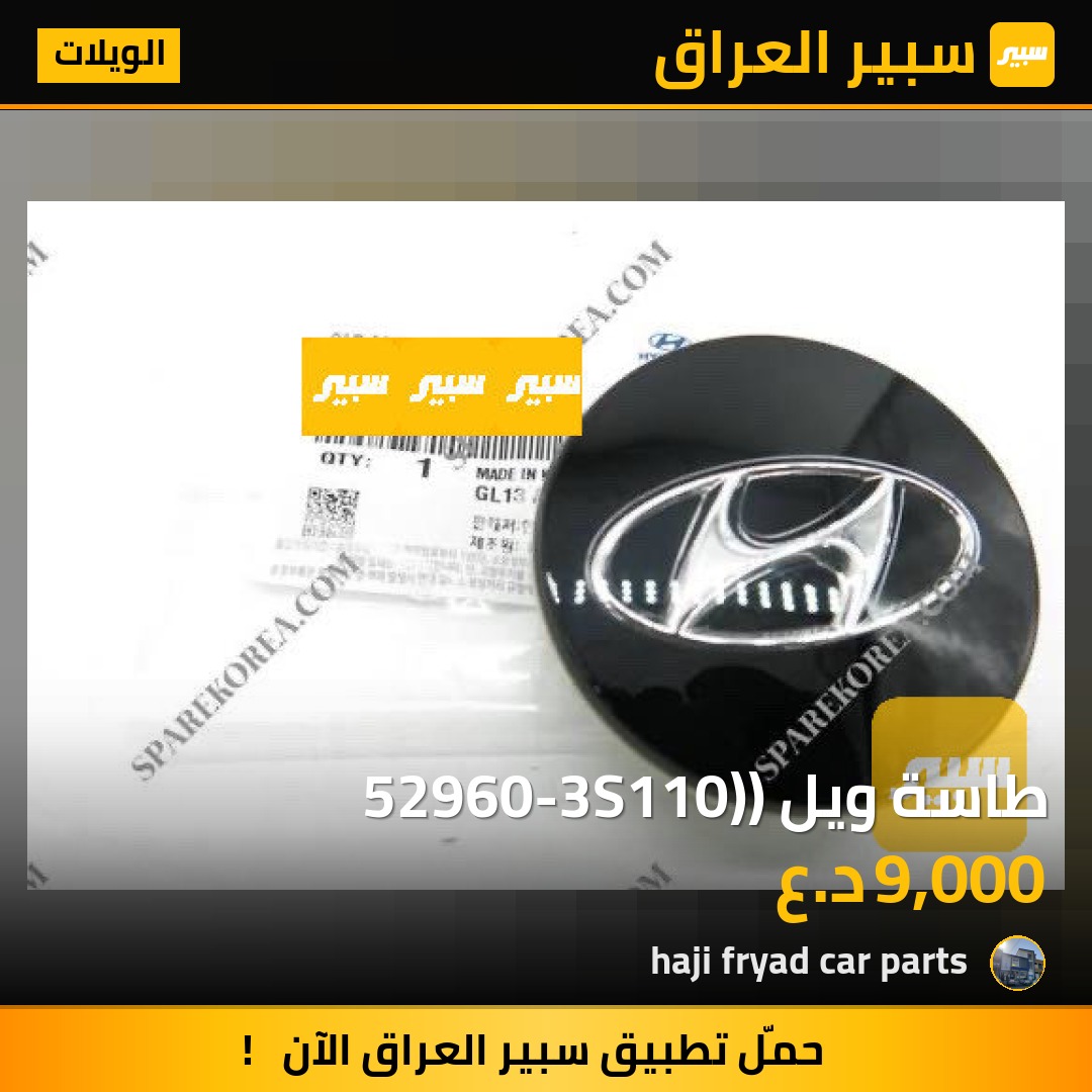 طاسة ويل (52960-3S110) | سبير
