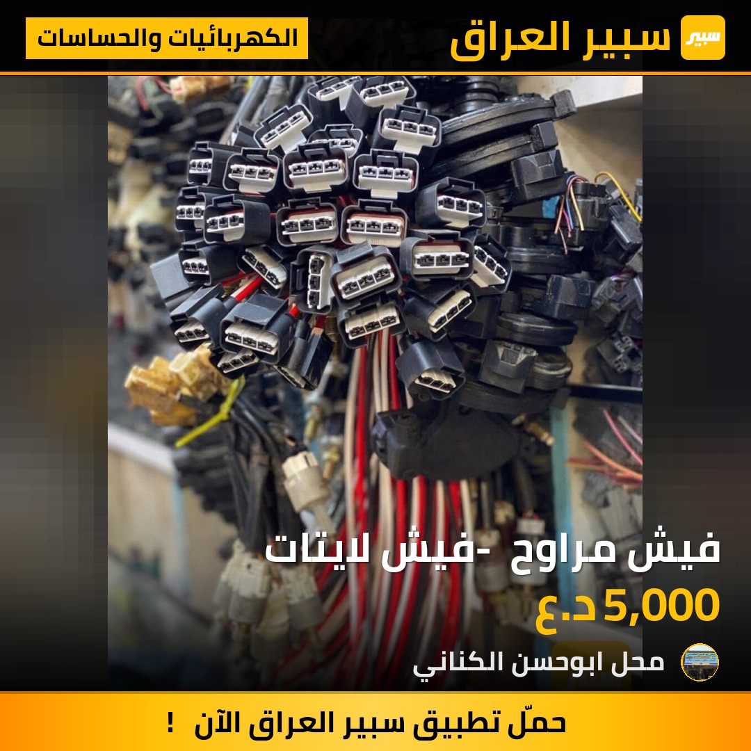 فيش مراوح - فيش لايتات | سبير
