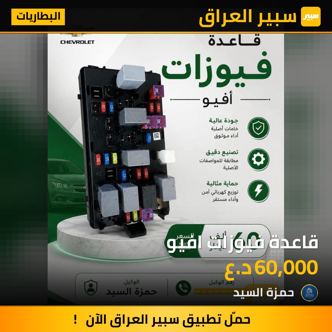 قاعدة فيوزات افيو | سبير