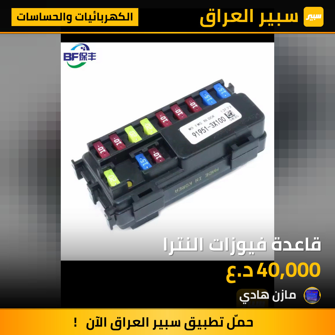 قاعدة فيوزات النترا | سبير