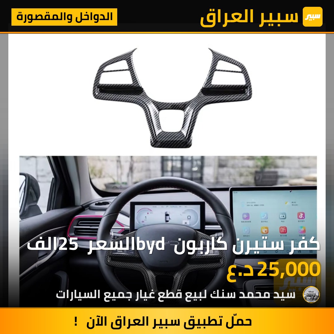 كفر ستيرن كاربون byd السعر 25 الف - الدواخل والمقصورة - بي واي دي ديستروير 05
