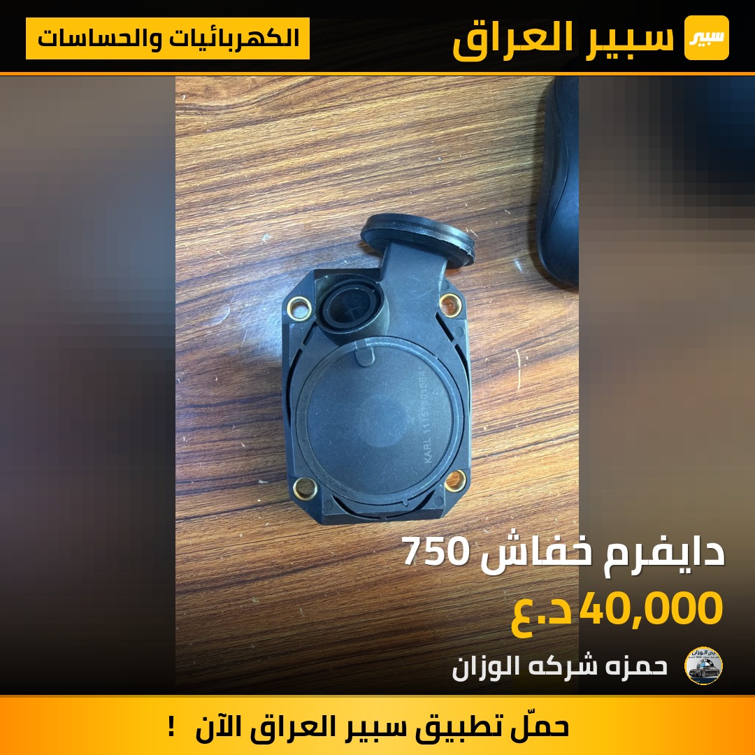 دايفرم خفاش 750 - الكهربائيات والحساسات - بي ام دبليو الفئة 7