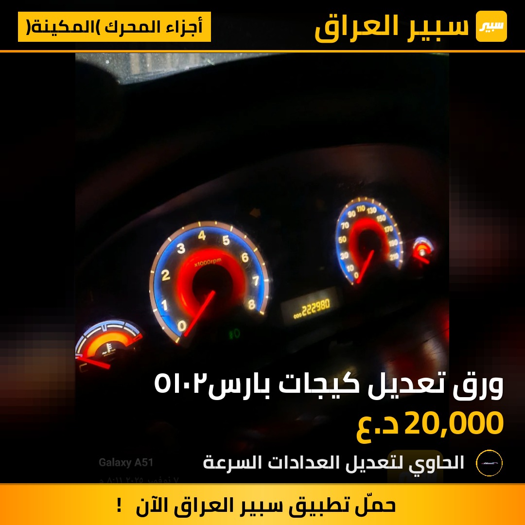 ورق تعديل كيجات بارس٢٠١٥ | سبير