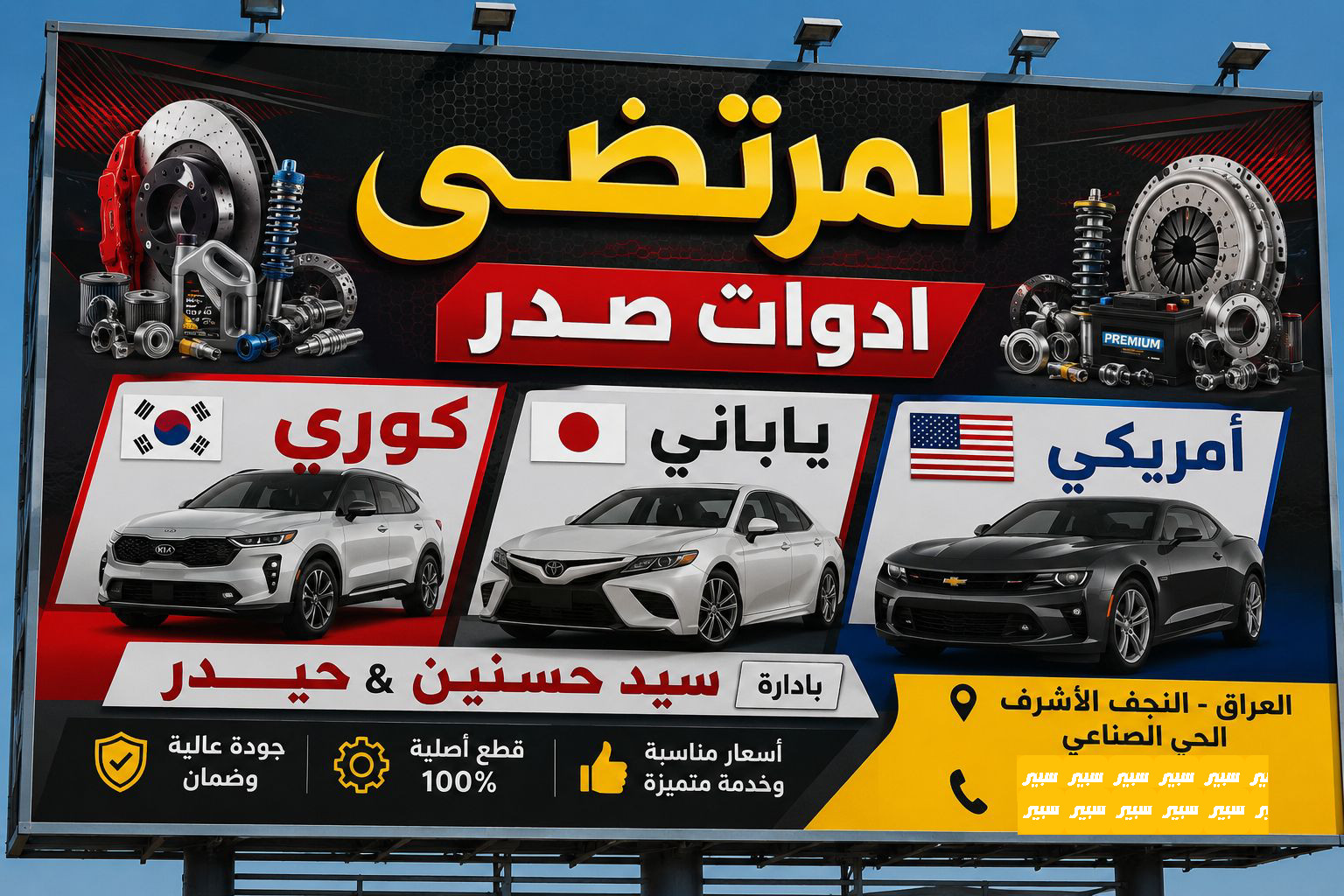 المرتضى ادوات صدر امريكي كوري ياباني | سبير