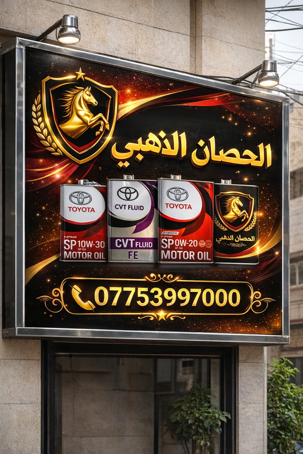 الحصان الذهبي | سبير